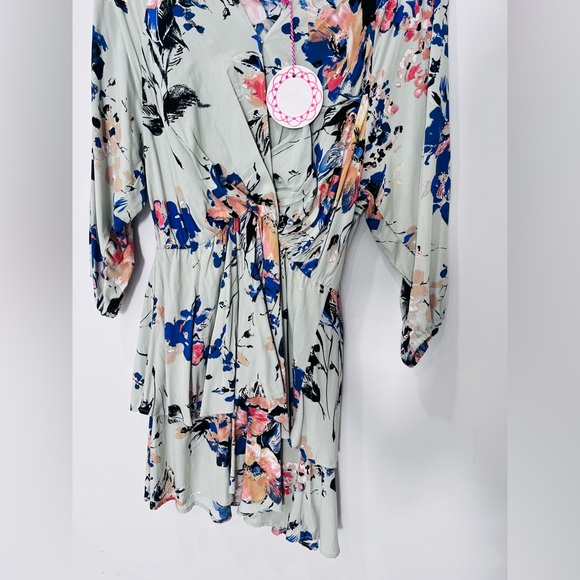 Umgee Multicolor Floral Dress - Picture 4 of 6